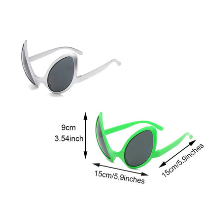 Alien LED Party Glasses – Light Up ET Sunglasses for Rave Festivals, Parties & Cosplay Events