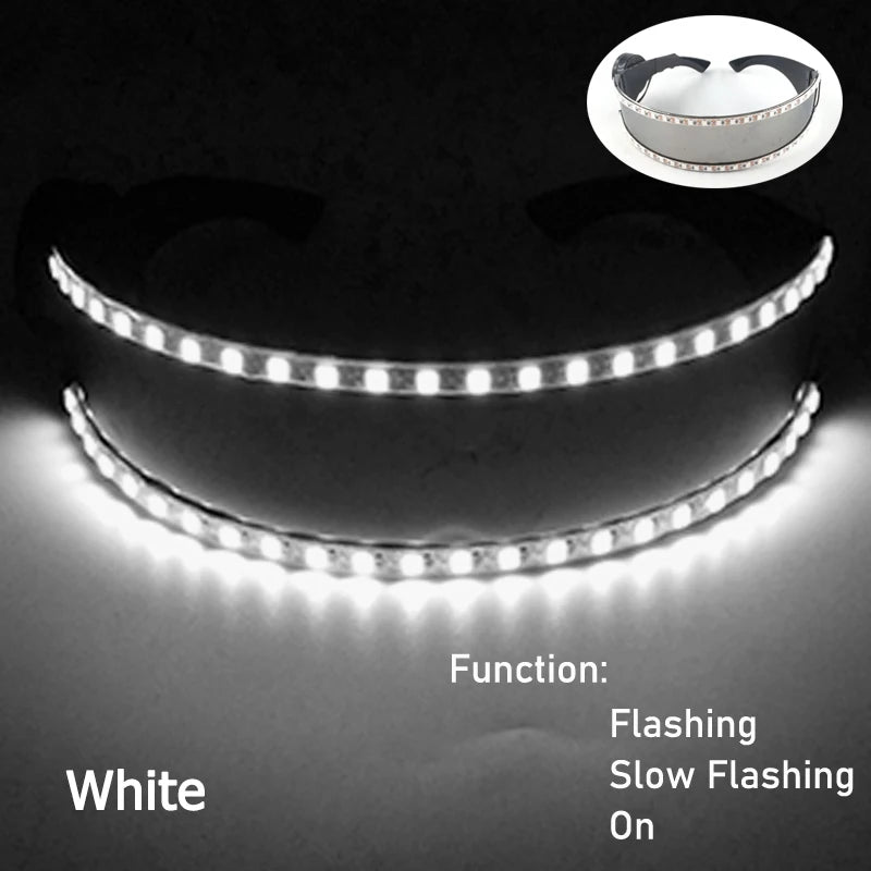 Alien LED Party Glasses – Light Up ET Sunglasses for Rave Festivals, Parties & Cosplay Events