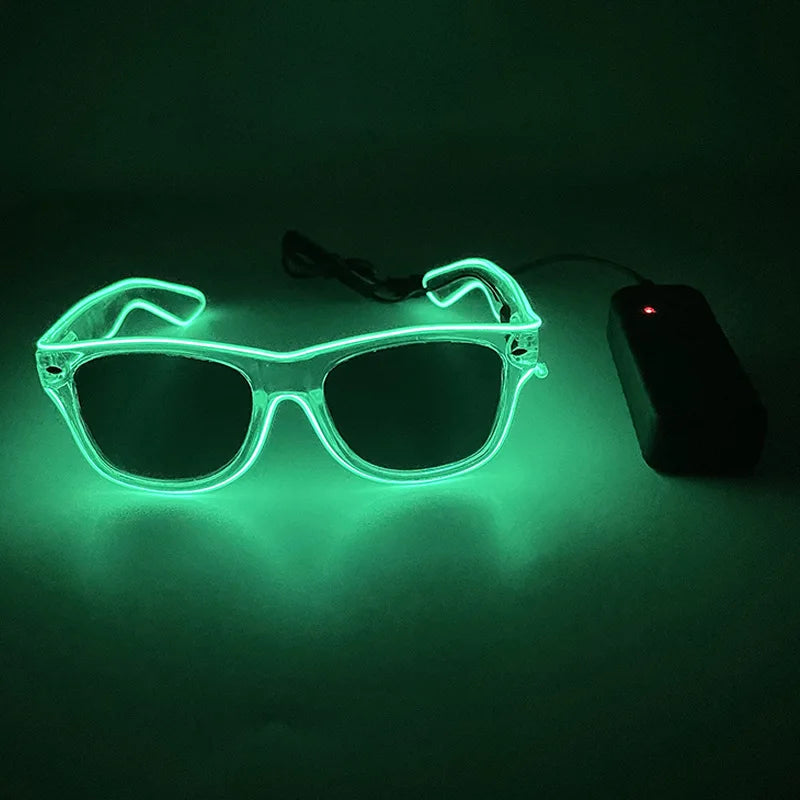LED Rave Glasses – Light Up Party Sunglasses for Music Festivals, Rave Events & Summer Parties