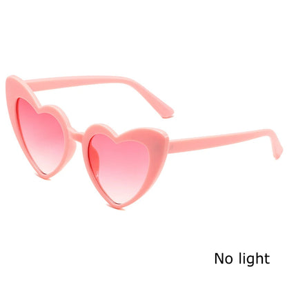 LED Heart Festival Glasses – Light Up Love Heart Sunglasses for Festivals, Parties & Bachelorette Events