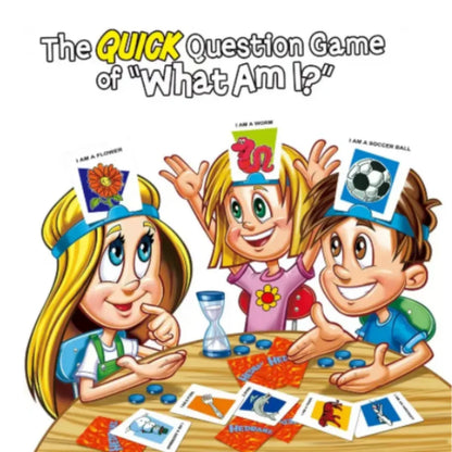 Who Am I Guessing Game – Interactive Family Party Board Game for Kids