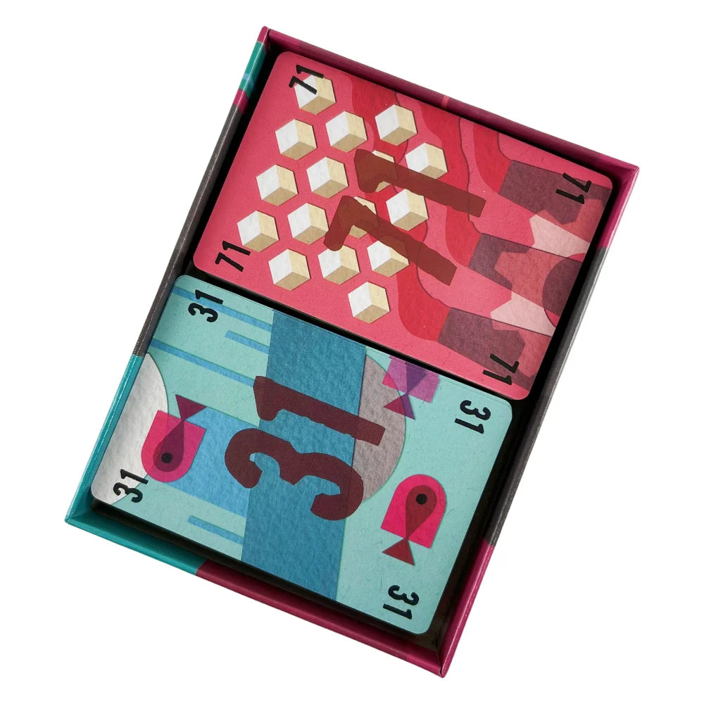 Cooperative Strategy Card Game – Interactive Family Deck Game