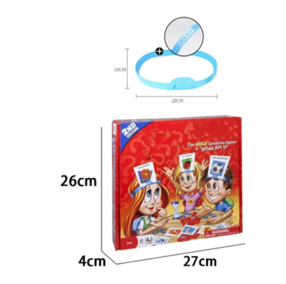 Who Am I Guessing Game – Interactive Family Party Board Game for Kids